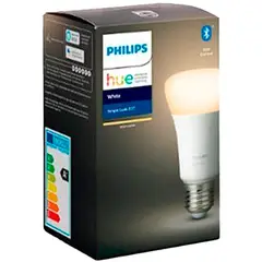 PHILIPS - Foco Inteligente - Hue Luz Calida -E27 9w BT