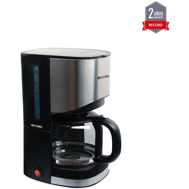 Cafetera Inox 12 tazas con Antigoteo