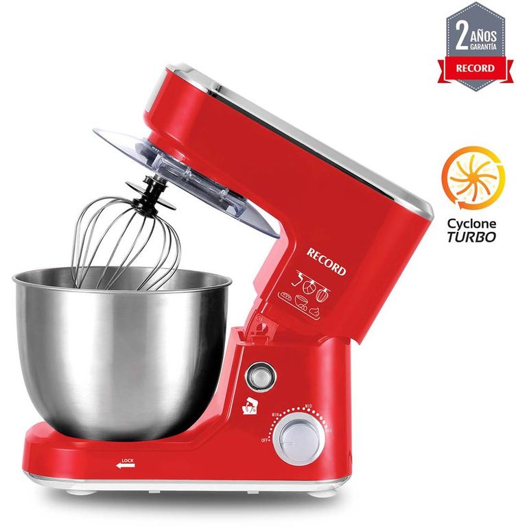 Batidora de Pedestal Inox Collection 5L Rojo