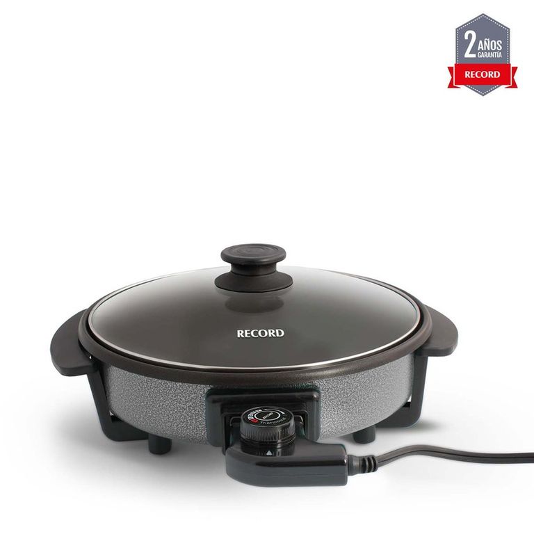 Sartén Eléctrica Multicocción Negra 30