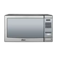 OSTER - Horno microondas POGYME3703M plateado.