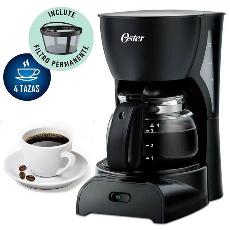 Cafetera BVSTDCDR5B De 4 Tazas - Negra