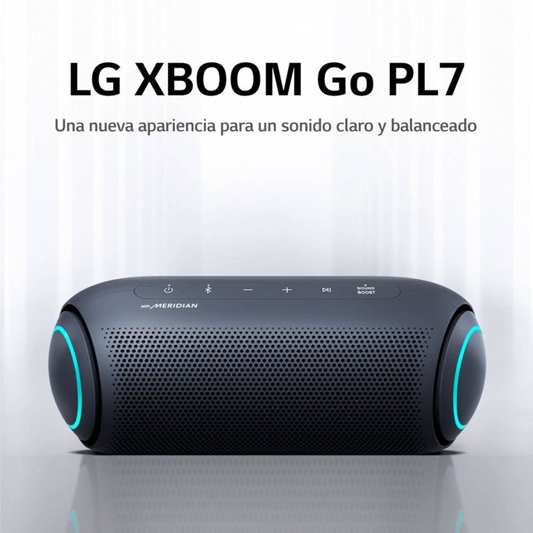 Parlante bluetooth portatil xboom pl7 go black