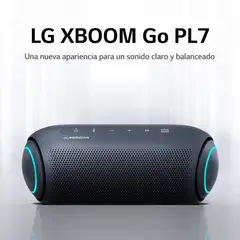 LG - Parlante bluetooth portatil xboom pl7 go black