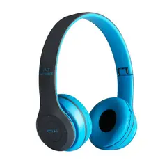 GENERICO - Audífono Inalámbrico BLUETOOTH WIRELESS 5.0 P47 Azul