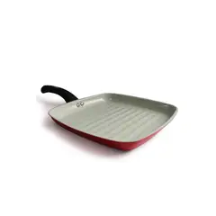 RECORD - Sartén asador recubrimiento antiadherente cerámico 28 cm