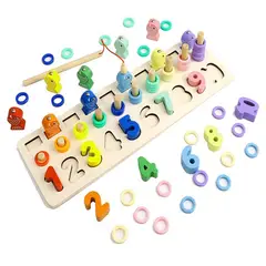 GENERICO - Juego Didáctico PescaTabla de Emparejamiento