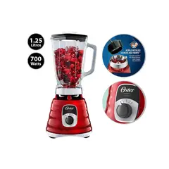 OSTER - Licuadora Clásica 3 Velocidades 1.25L BLST4126R