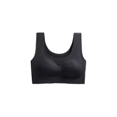 AURELA - Brasier Sostén Sin Costuras - Negro M