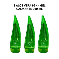 GENERICO - 3 Aloe Vera 99% - Gel Calmante 260ml.