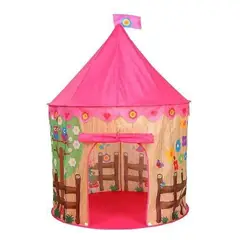 GENERICO - Carpa Castillo Casita Armable para Niñas Rosado