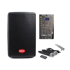 BARETONE - Parlante Profesional Con Bateria MAX-10HE + 2 Microfonos