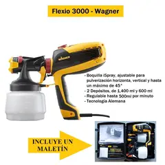 WAGNER - Pistola para Pintar - FLEXIO 3000