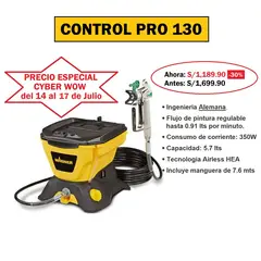 WAGNER - Pistola para Pintar - CONTROL PRO 130