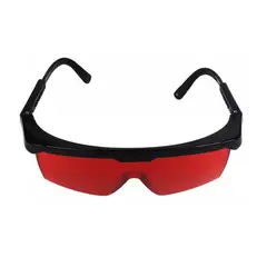 GENERICO - Lentes de Seguridad 2A04-01 Protectores de Luz Ultravioleta Color Rojo