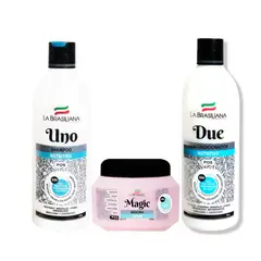 LA BRASILIANA - Kit Tratamiento Post Alisado