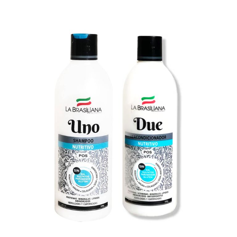 Shampoo y Acondicionador Post alisado -