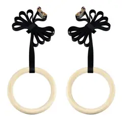 URBAN FIT - Anilla de madera aros olímpicos gimnasia crossfit calistenia