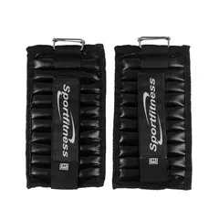 URBAN FIT - Tobillera muñequera ajustable con peso metal 0.5 kg
