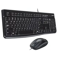 LOGITECH - Teclado con Mouse Mk120 USB