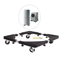 SOPORTEX - Base Móvil SMS-02M Para Cocina Lavadoras y Refrigeradoras