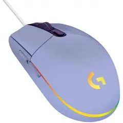 LOGITECH - Mouse Gamer G203 Rgb Lila