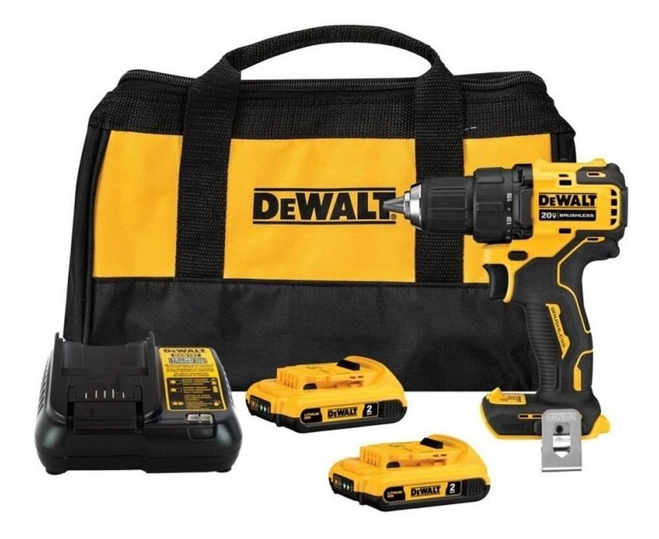 Taladro Atornillador 1/2" 20 V 1650 Rpm Atomic DCD708D2-B2