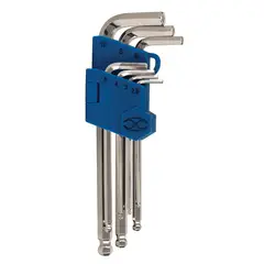 TRUPER - Juego de 7 Llaves Allen Tipo Bola