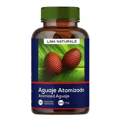 LIMA NATURALS - 01 Frasco Aguaje Atomizado 90 Cápsulas