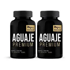 MUJER AGUAJE - Pack 02 Frascos Aguaje Premium 100 Capsulas