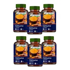 LIMA NATURALS - Pack 06 Frascos Curcuma 100 Capsulas