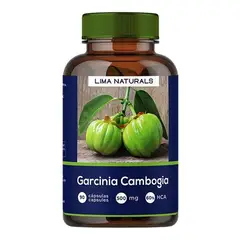 LIMA NATURALS - 01 Frasco Garcinia 90 Capsulas