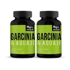 MUJER AGUAJE - Pack 02 Frascos Garcinia&Aguaje 100 Capsulas