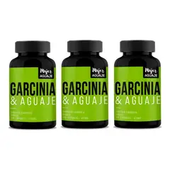 MUJER AGUAJE - Pack 03 Frascos Garcinia&Aguaje 100 Capsulas
