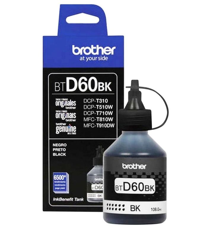 BOTELLA DE TINTA BTD 60BK COLOR NEGRO