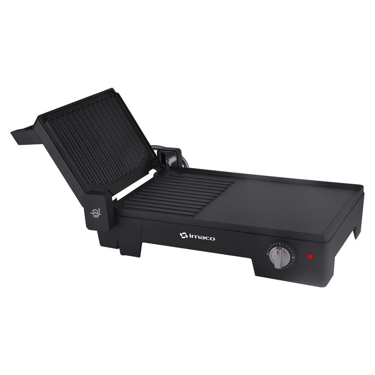 Parrilla grill 2 en 1 extendible ig1016e - negro