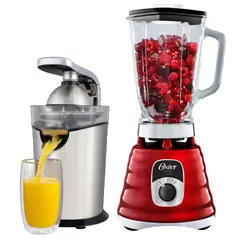 OSTER - Combo Licuadora BLST4126R Exprimidor FPSTJU4200