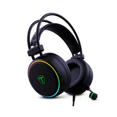 T-DAGGER - Audifono Gamer T-RGH304 SONA RGB Negro