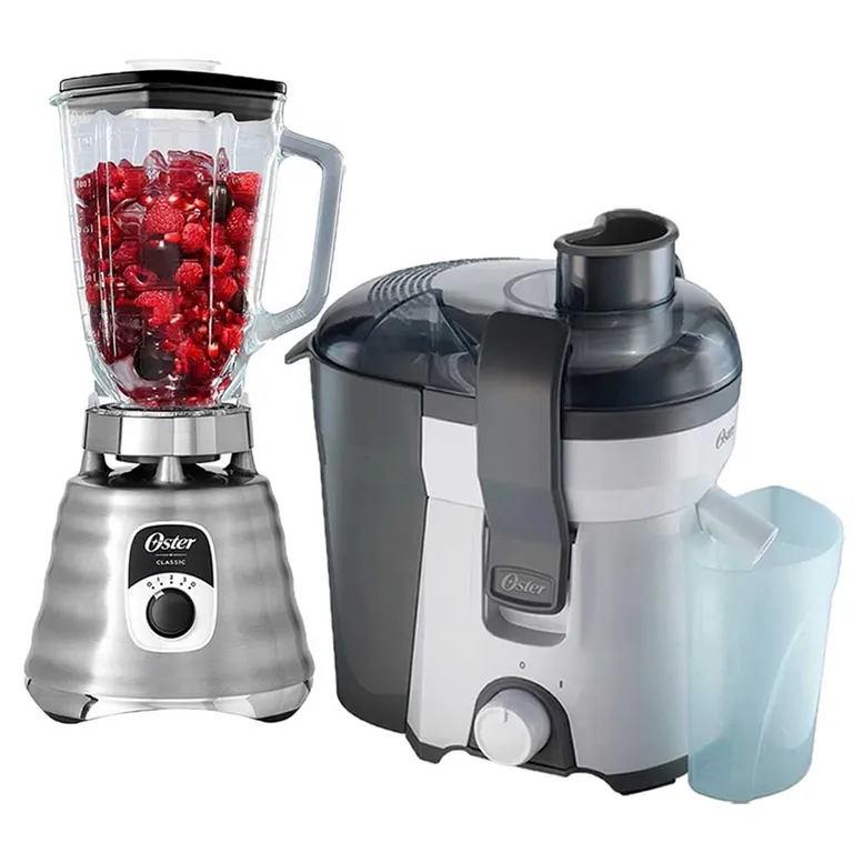 Combo Licuadora BLST4655Z Extractor FPSTJE316W