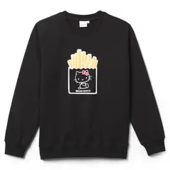 SANRIO - Polera Hello Kitty French Fries Black Talla S