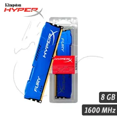 HYPERX - MEMORIAS RAM FURY 8GB DDR3 1600MHZ PC