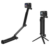 SHOOT - Monopod 3-Way Tripode palo extensible para Gopro Hero 13 12 11 Black