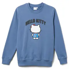 SANRIO - Polera Hello Kitty Back Blue Talla M