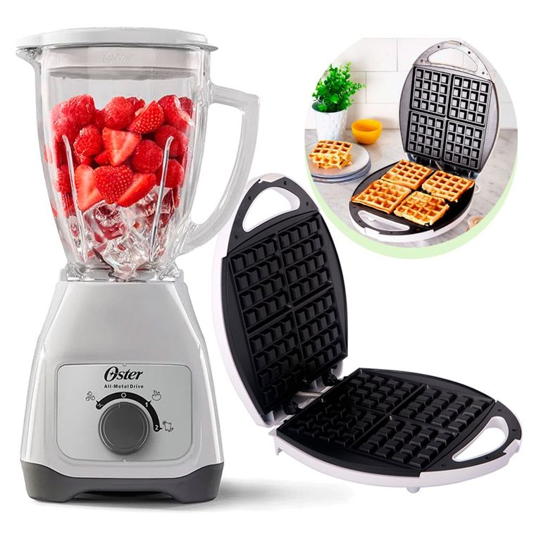 Combo Licuadora BLSTKAGWRD Waflera Imaco WM4150