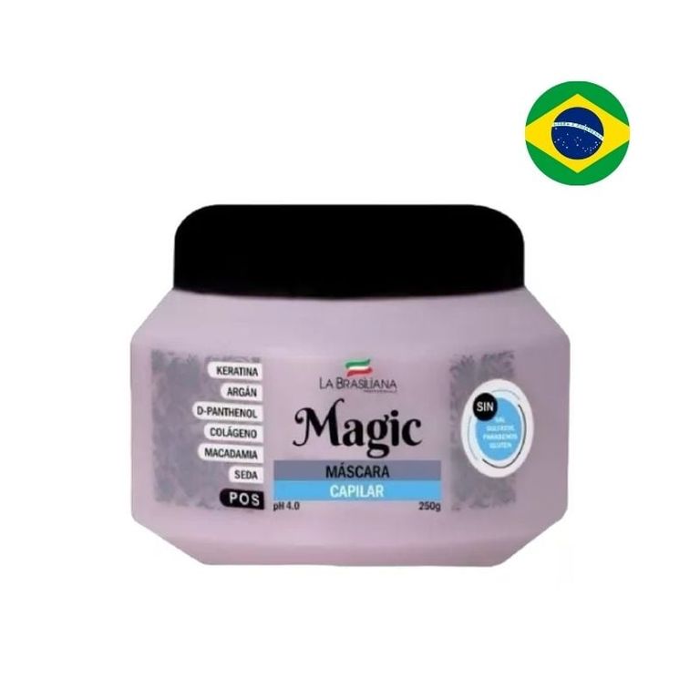 Máscara Capilar Magic Pos 250gr - La Brasiliana.