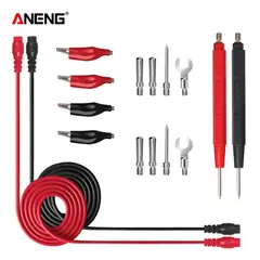 ANENG - Puntas De Prueba 10A Para Multimetro Multitester Kit 16 En 1