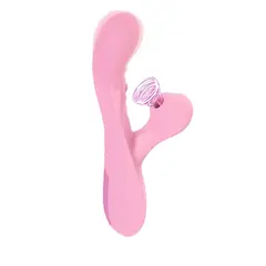 GENERICO - Consolador Exitager Afrodita Rabbit Color Rosado