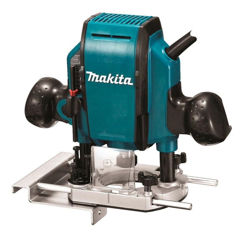 Rebajadora Ruteadora 1/4" 3/8" 900w 27,000 RPM