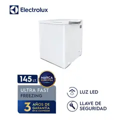 ELECTROLUX - Congeladora Horizontal 145L Frost Blanco EFC15A2HPWB