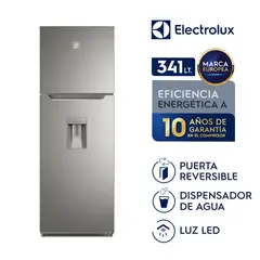 ELECTROLUX - Refrigeradora 341L Top Mount No Frost Dispensador de agua ERTS45K2HUS